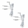 Kit de câbles E-Stim 3,5mm (2 pièces) – 1,5m | Câbles de remplacement haute qualité pour ErosTek et appareils compatibles