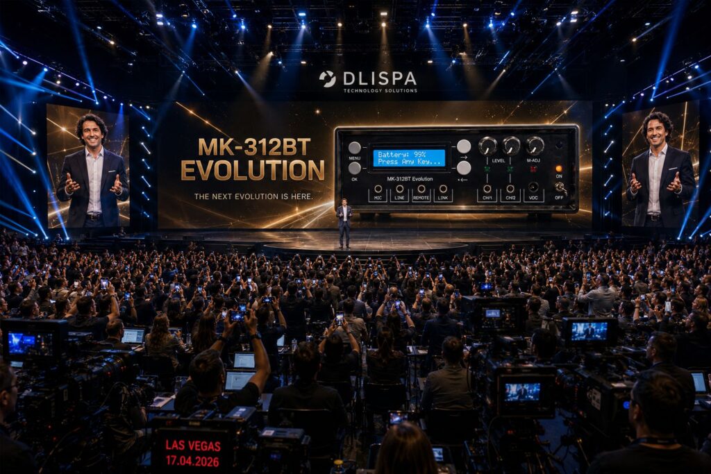 DLISPA MK-312BT Evolution technology launch event in Las Vegas