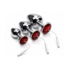 DiamondRed E-Stim Butt Plug lies