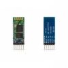 HC-05 Bluetooth 2.0 serial communication module showing front and rear views, used for wireless Android-based remote control and serial communication with the MK-312BT.