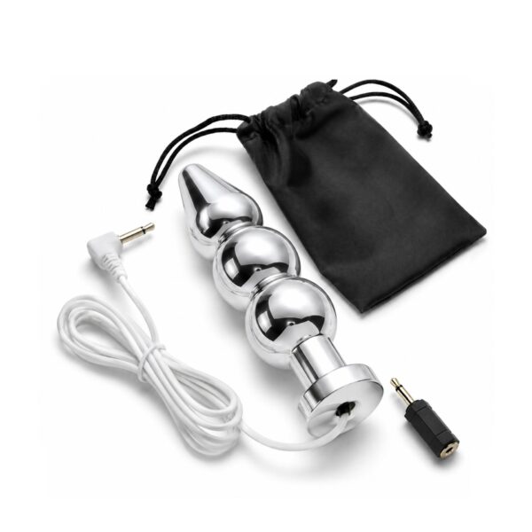 bipolar E-Stim plug Main 1 bipolar E-Stim plug