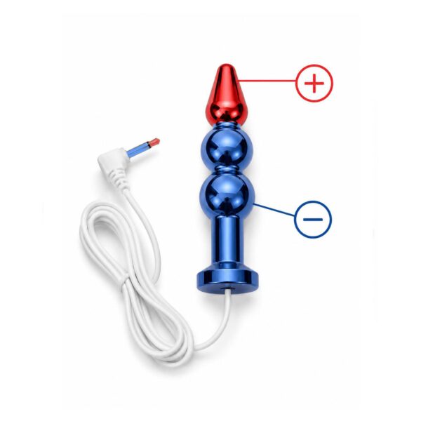 bipolar E-Stim plug Main 2 bipolar E-Stim plug